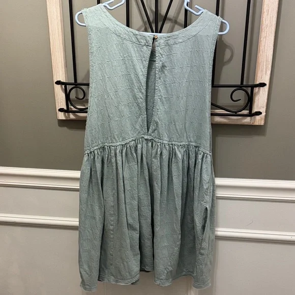 Elegant Sleeveless Mint Dress Free People Large - Picture 9 of 12